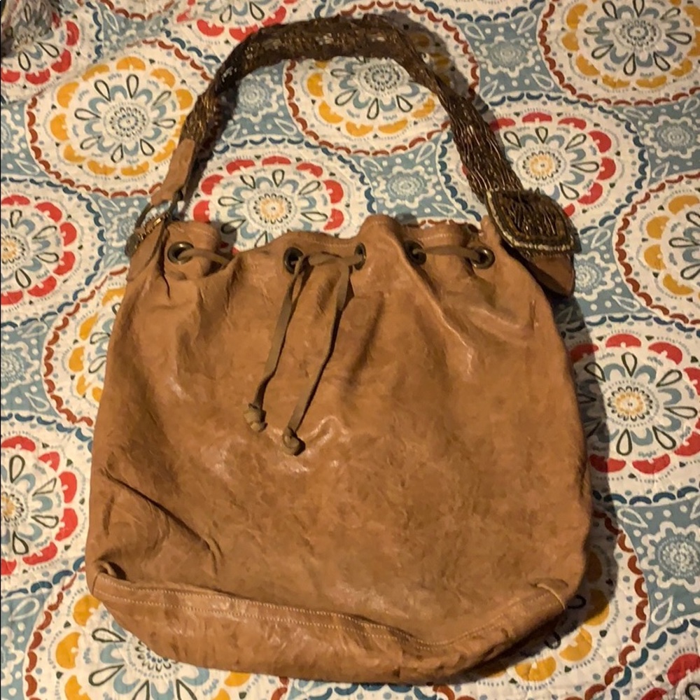 Leatherock slouchy crossbody purse